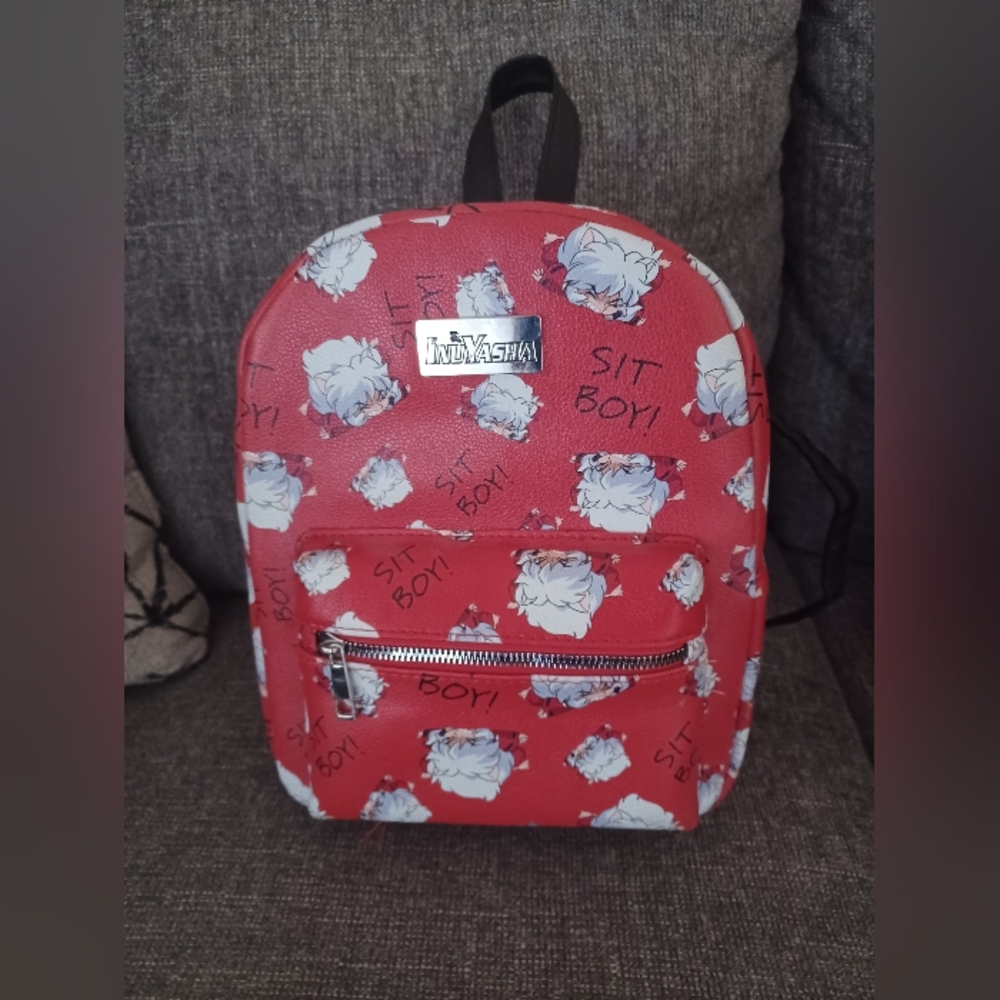 Inuyasha sit boy mini backpack